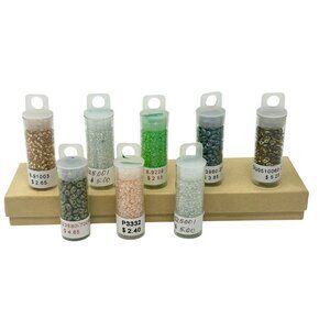 Miyuki Japanese Glass Seed Beads Tubes Cylindrical & Delica Styles - New